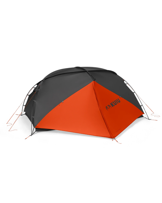 Mountain Star 2 Person Tent | Gunmetal-Orange