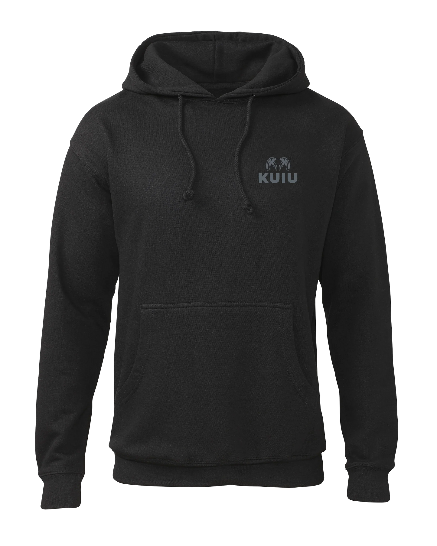 KUIU Topo Back Logo Hoodie | Black