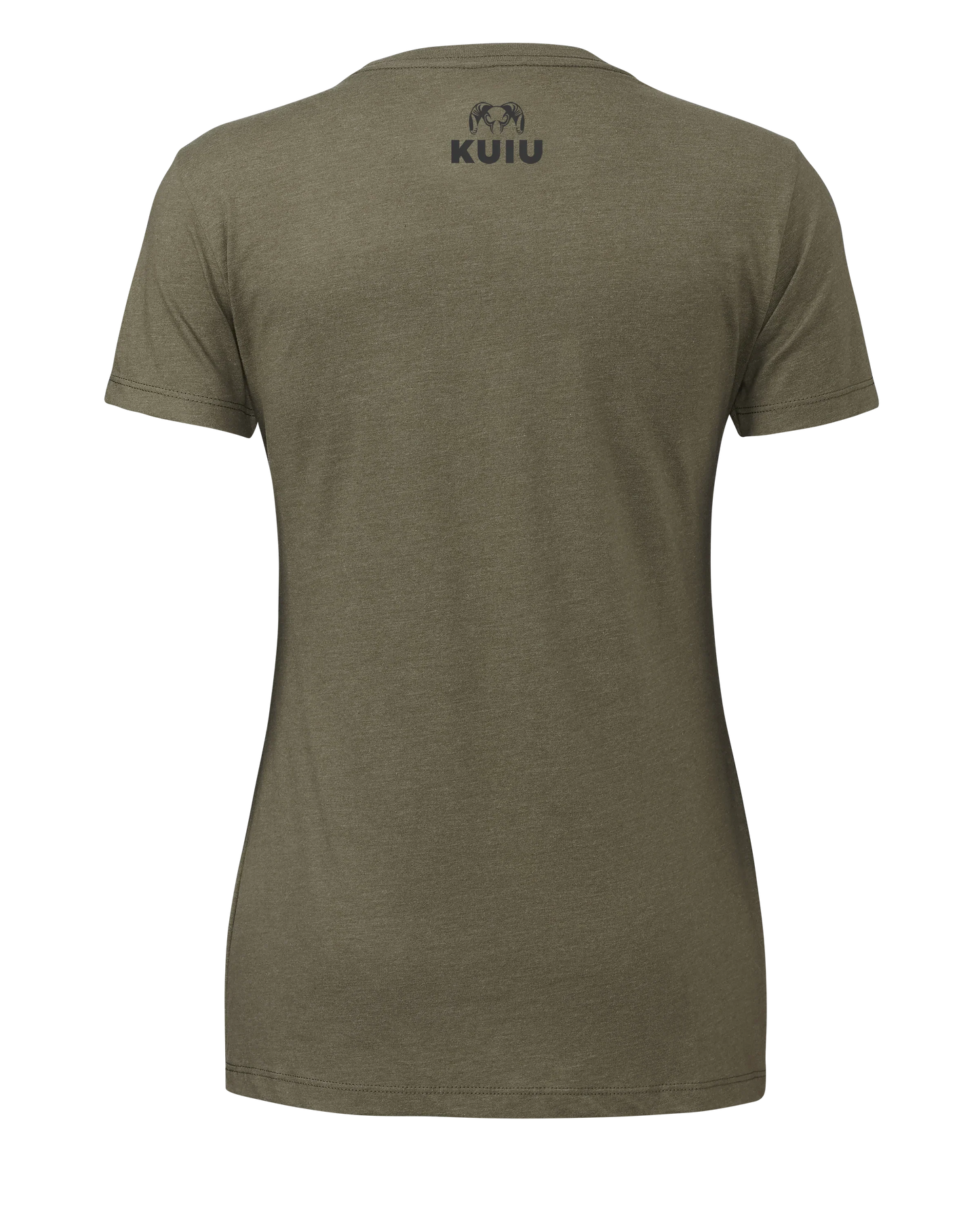 KUIU Women’s Topo Here to Hunt T-Shirt | Military Green