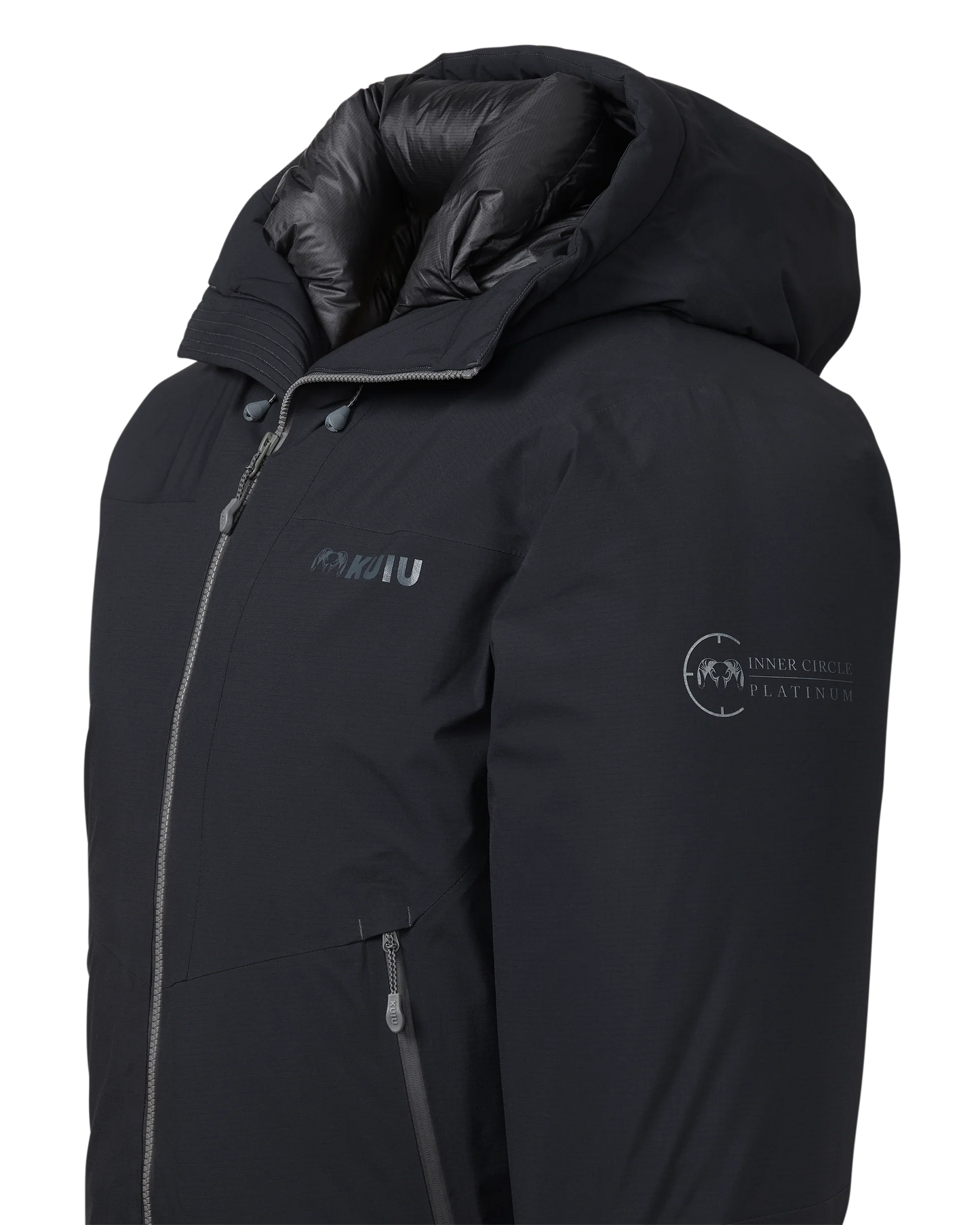 Super Down Burner Parka - Inner Circle Platinum Special Edition | Black