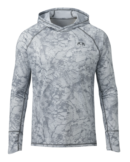 Gila LS Hoodie Gritstone | Lunar Gritstone