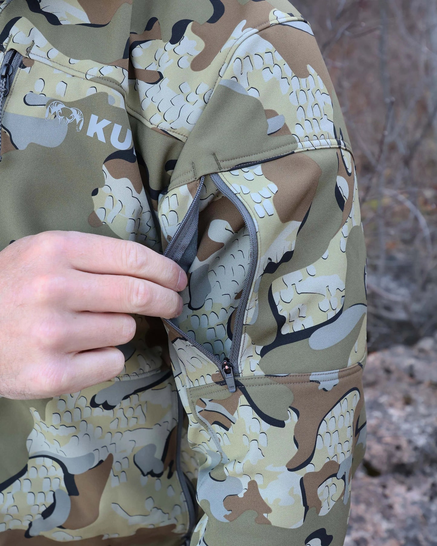 Guide PRO Hooded Jacket | Blaze/Major Brown