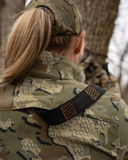 Women's Border Fleece Full Zip | Valo