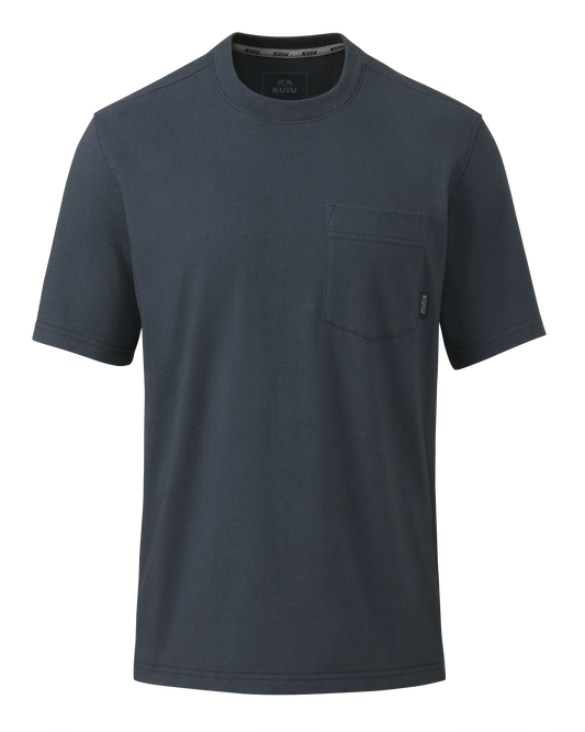 Workgrade SS Pocket Crew | Steel Blue