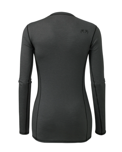 Women's ULTRA Merino 145 LS Crew | Gunmetal
