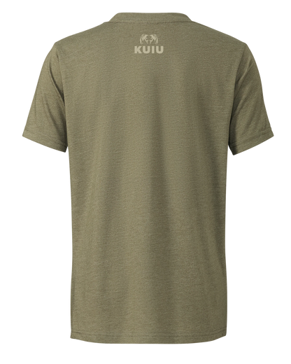 Youth Here to Hunt Gritstone T-Shirt | Military Green
