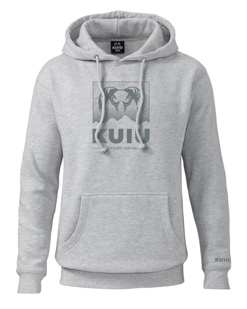 KUIU Topo Mountain Hoodie | Heather Grey