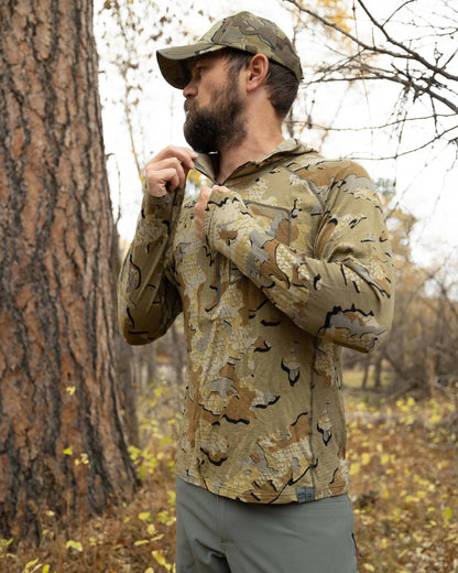 ULTRA Merino 145 Zip-T Hunting Hoodie | Verde