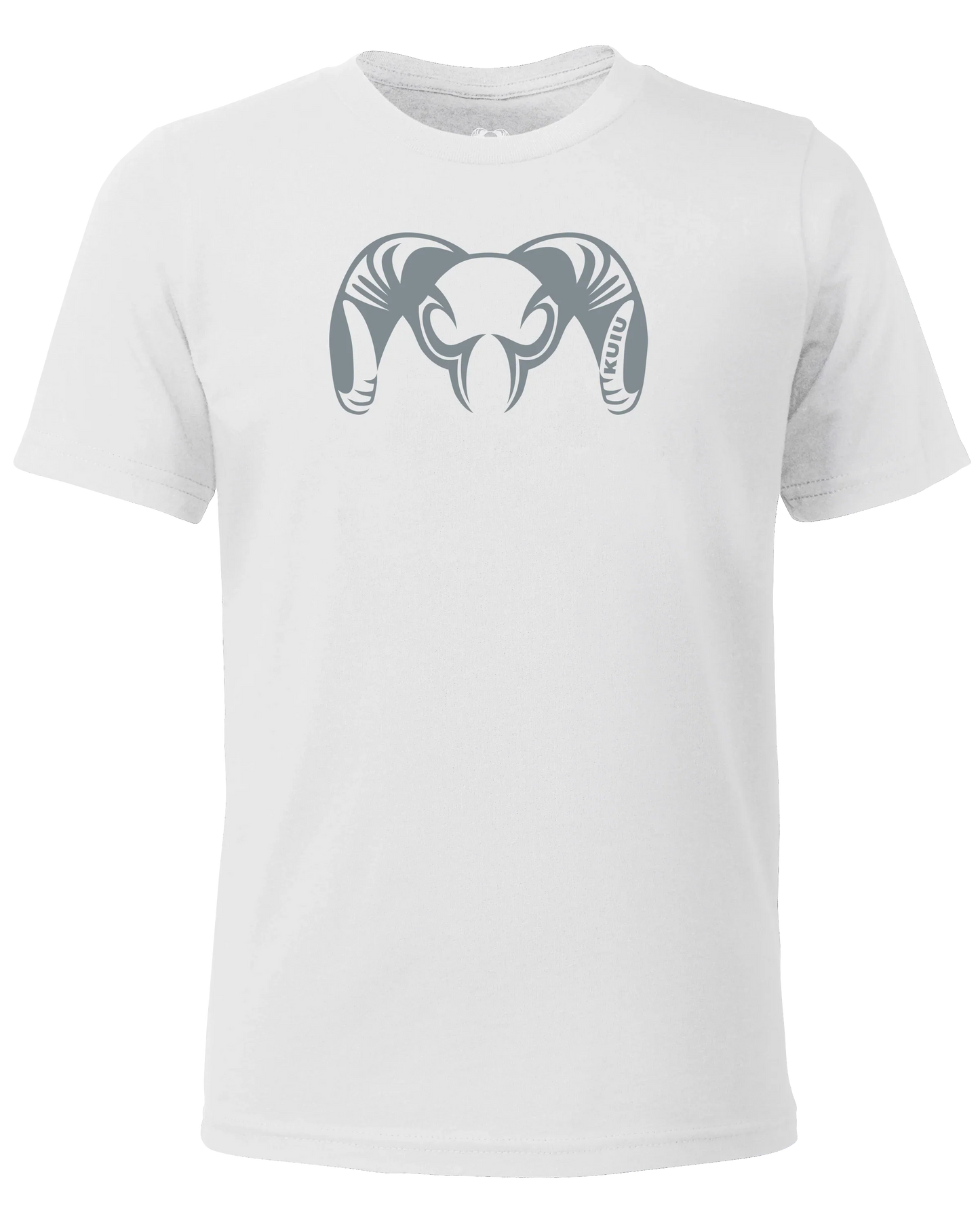 Youth Engraved Ram T-Shirt | White