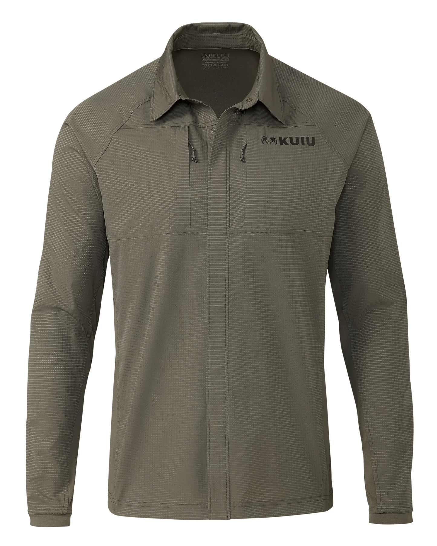 Tiburon Hybrid Snap Shirt | Ash