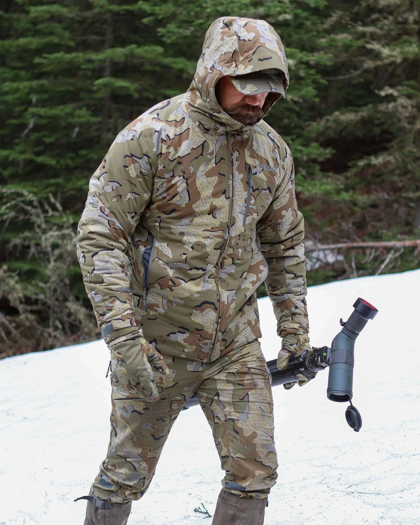 Mountain PRO Hooded Jacket | Verde