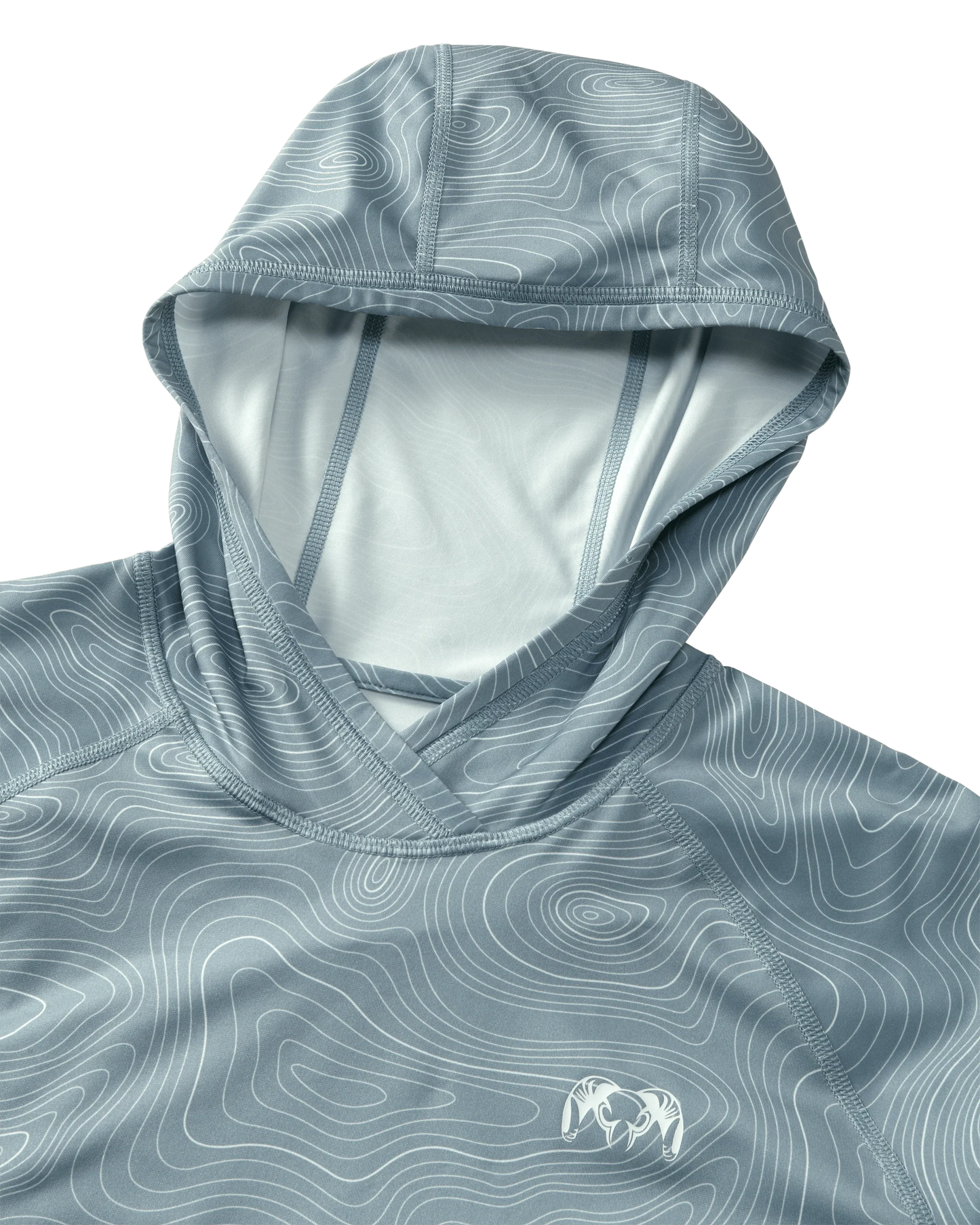 Gila LS Hoodie Topo | Skyline Topo Print