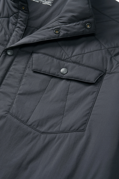 Base Camp Insulated Snap Shirt | Gunmetal