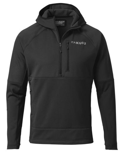 StrongFleece 235 Zip-T Hoodie | Black