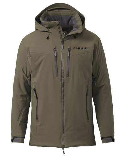 KUIU Kutana Gale Force Hooded Jacket | Ash