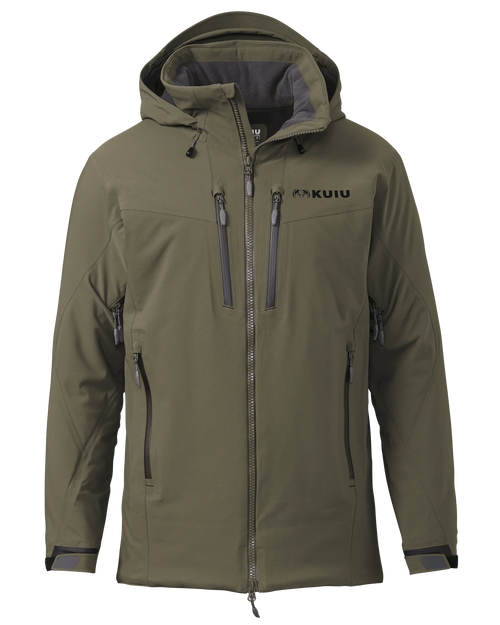 KUIU Kutana Gale Force Hooded Jacket | Ash