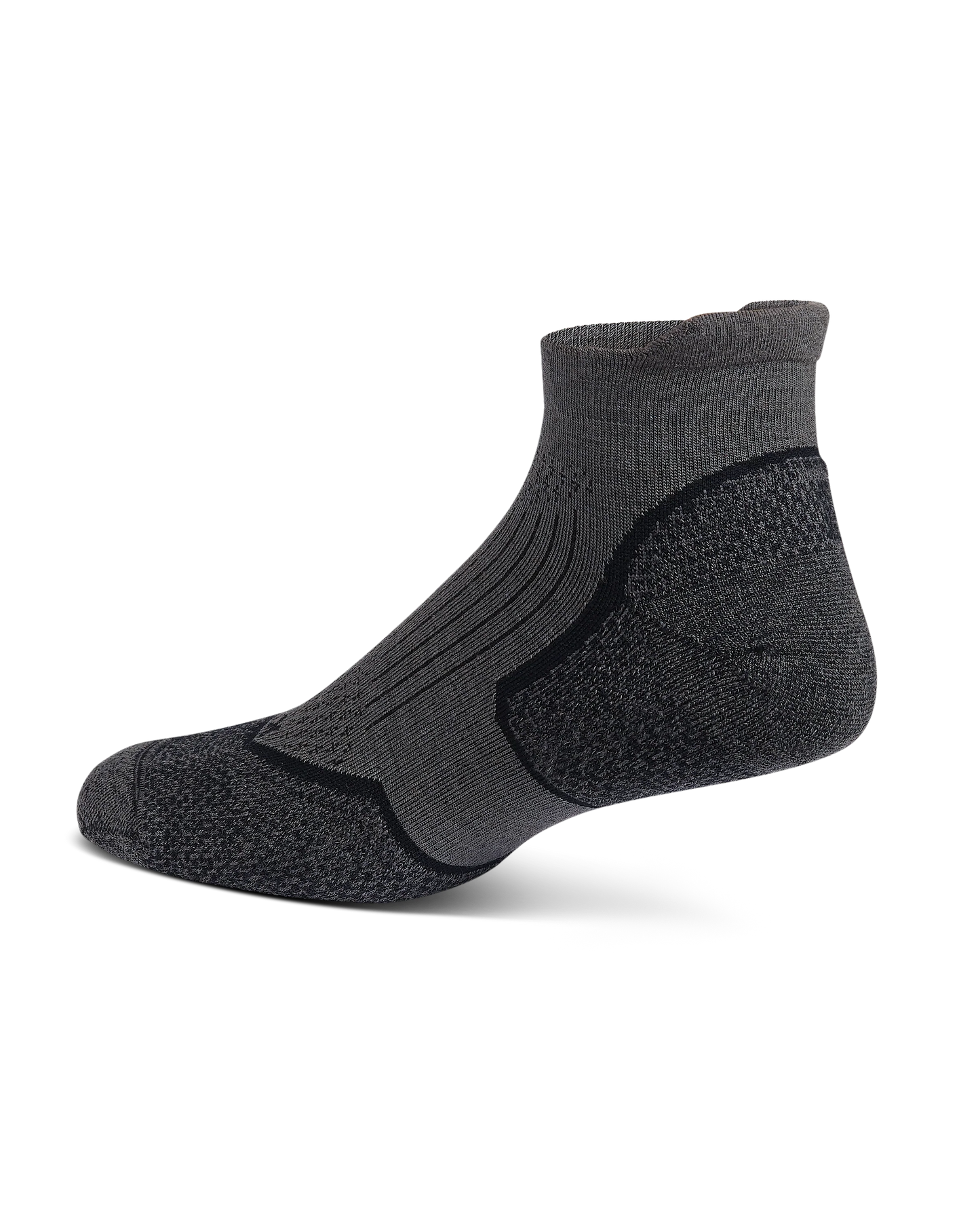 Merino 200N Lightweight Ankle Sock | Gunmetal