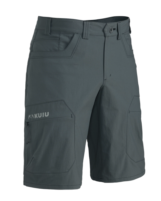 KUIU Kutana Stretch Woven 13″ Short | Gunmetal