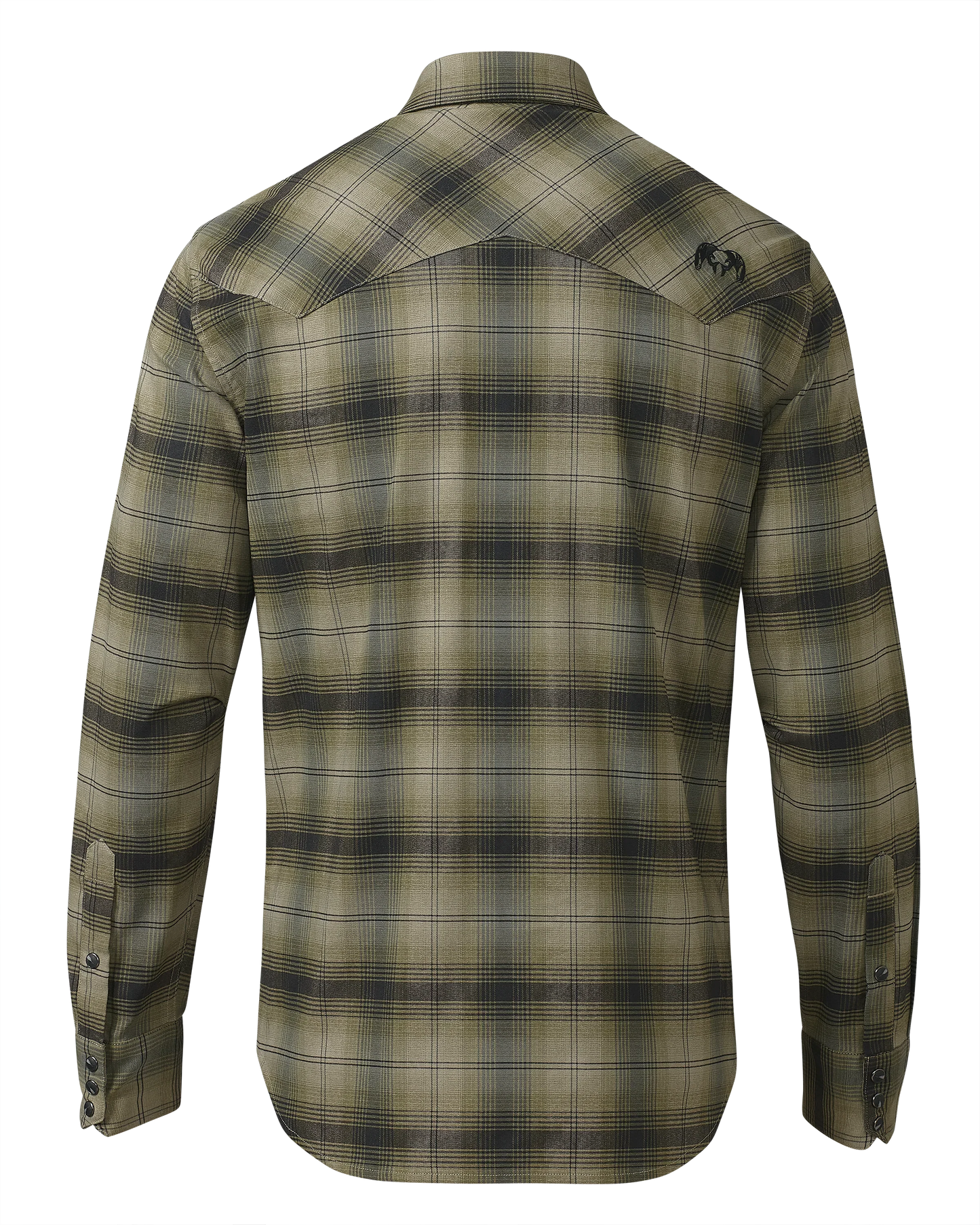 Laredo LS Shirt | Verde Ombre Plaid