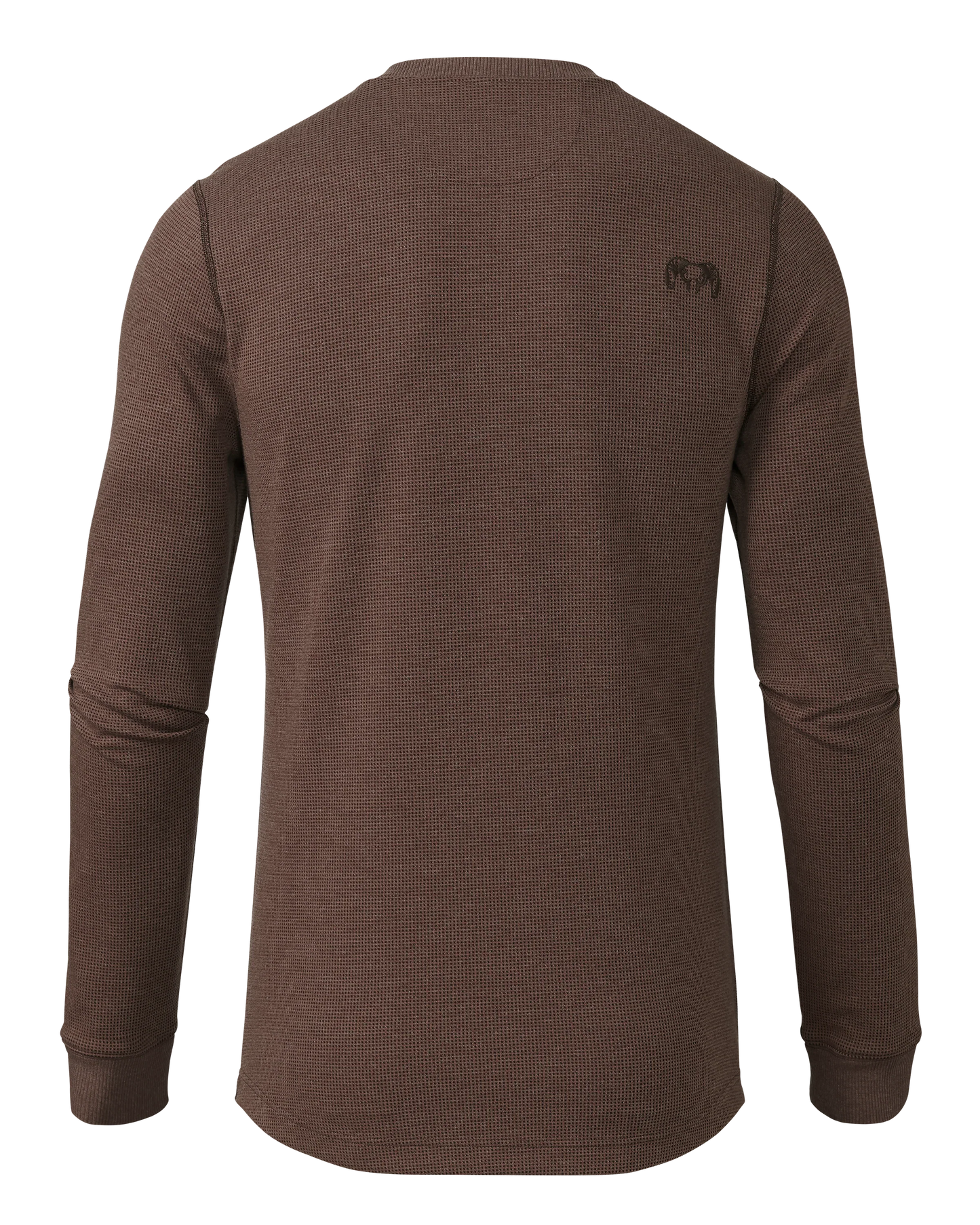 Canyon Waffle Henley | Cedar Heather
