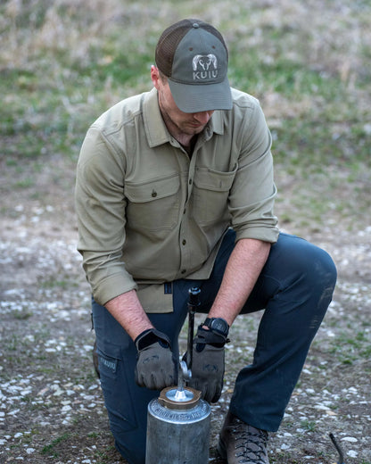 Motive LS Workgrade Shirt | Khaki