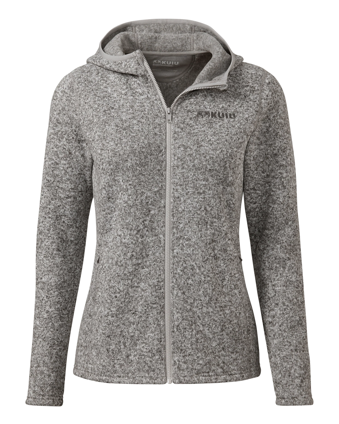 Women's Base Camp Hooded Sweater | Stone White Heather