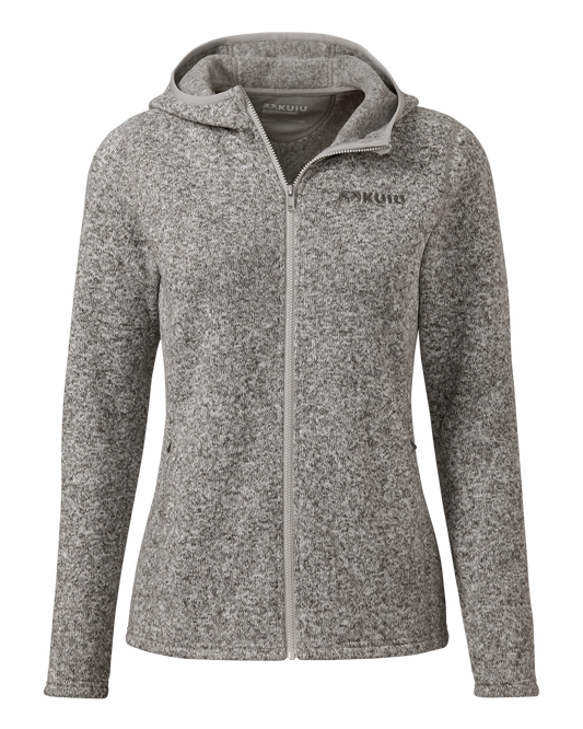Women's Base Camp Hooded Sweater | Stone White Heather