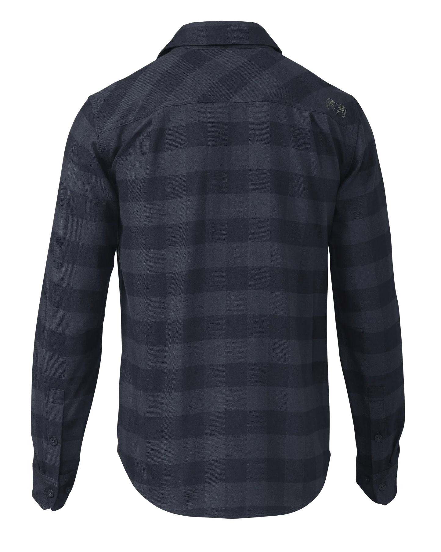 Field Flannel Shirt | Steel Blue Buffalo Check