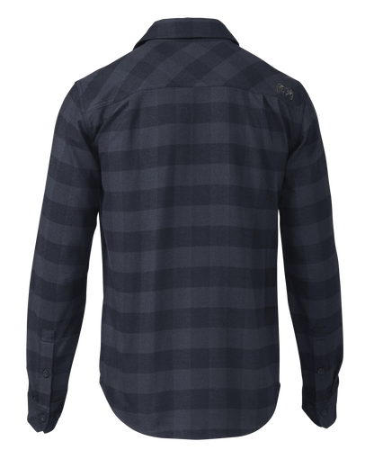 Field Flannel Shirt | Steel Blue Buffalo Check