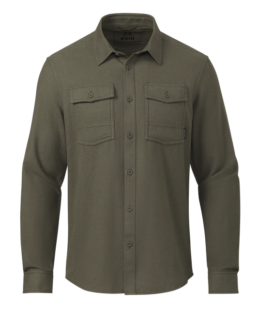 Outlet Field Flannel Shirt | Ash