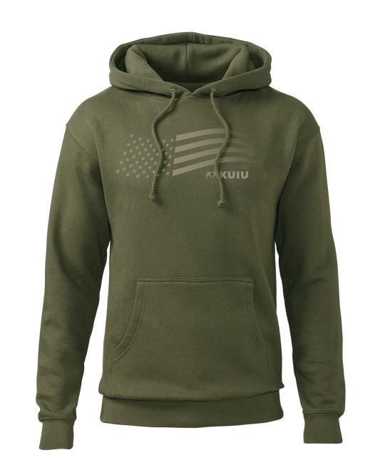 KUIU Flag Hoodie | Army