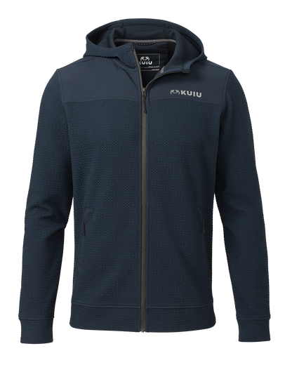 Solitude Knit Hoodie | Steel Blue