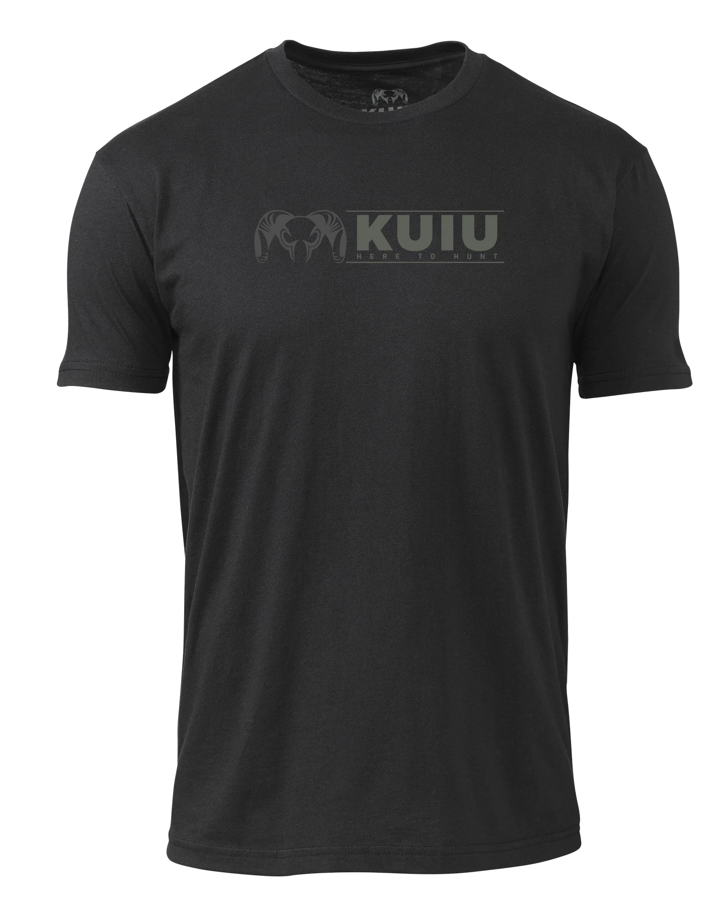 KUIU Here to Hunt Logo T-Shirt | Black