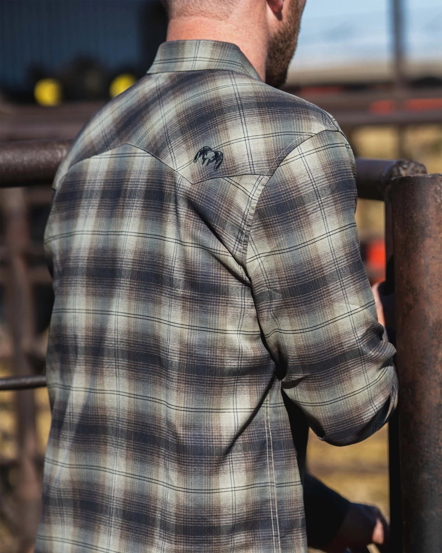 Laredo LS Shirt | Vias Ombre Plaid