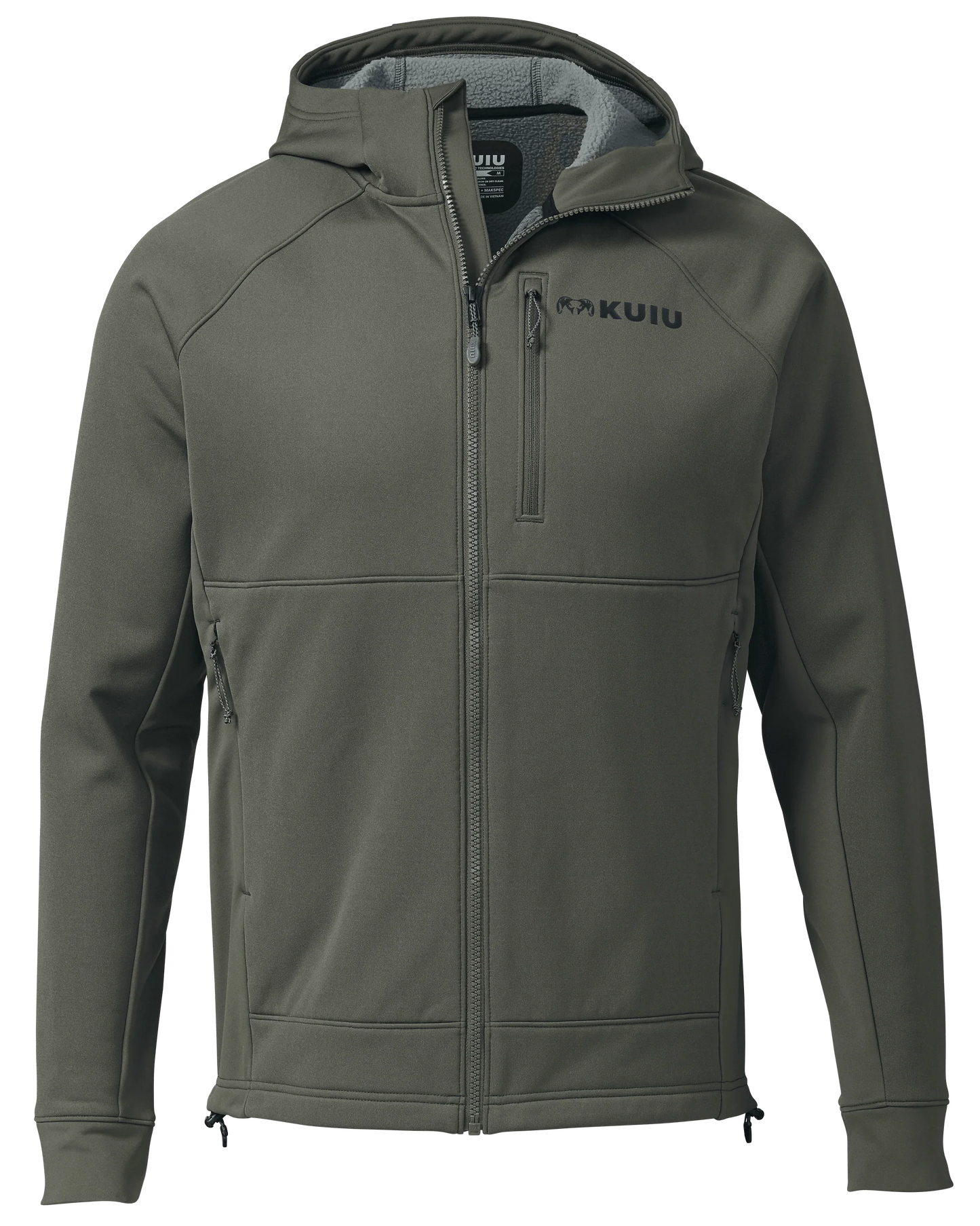 StrongFleece 275 Full Zip Hoodie | Ash