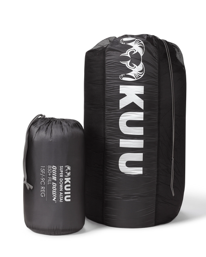 Super Down Altai 15° Sleeping Bag | Gunmetal