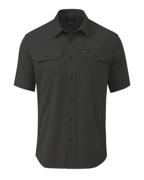 Gauge SS Work Shirt | Asphalt