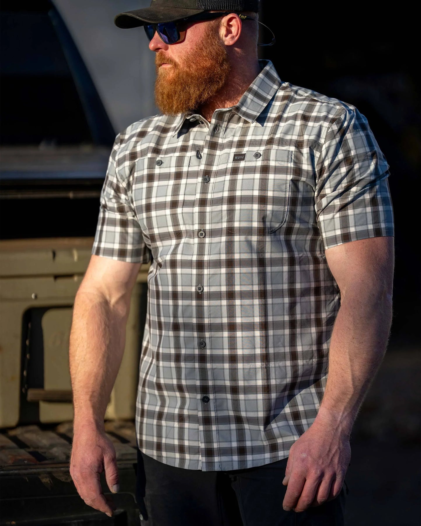 Borrego SS Shirt | Vias Crosscheck Plaid