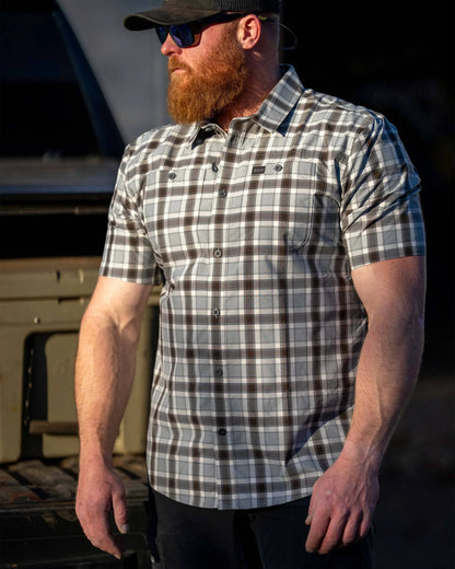 Borrego SS Shirt | Vias Crosscheck Plaid