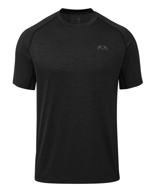 EnduroMesh SS Crew | Black Heather