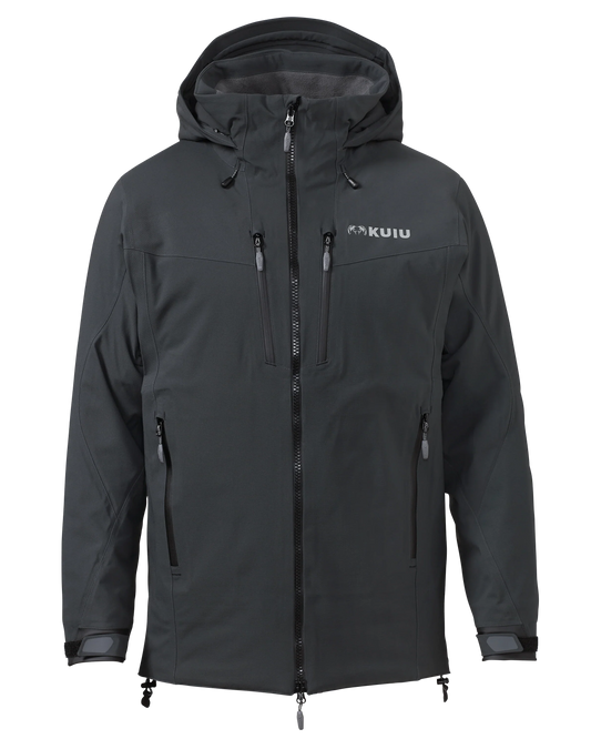KUIU Kutana Gale Force Hooded Jacket | Gunmetal
