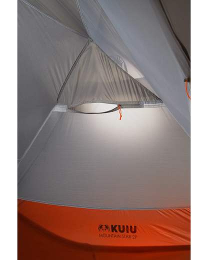 Mountain Star 2 Person Tent | Gunmetal-Orange
