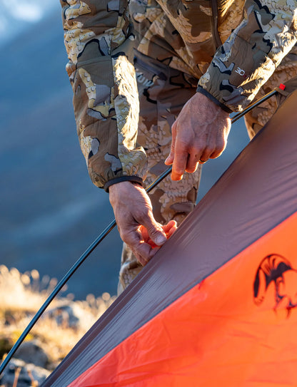 Mountain Star 2 Person Tent | Gunmetal-Orange