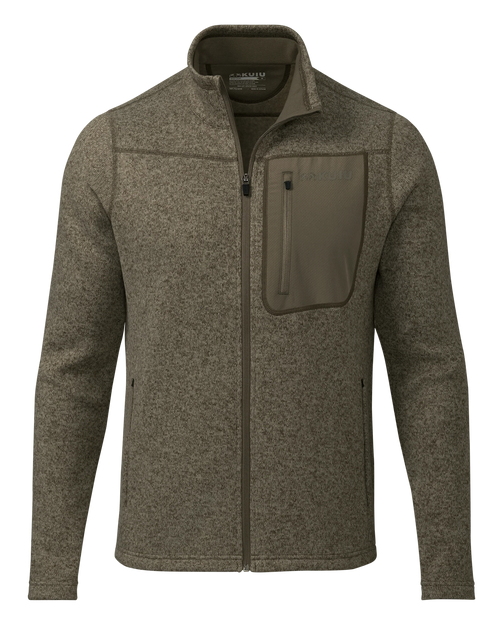 Base Camp Full Zip Sweater | Ash Heather