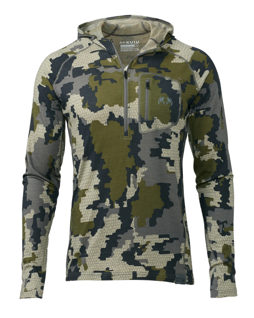 ULTRA Merino 145 Zip-T Hunting Hoodie | Verde