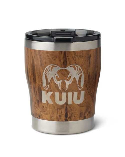 KUIU 10 oz Rocks Tumbler | Wood