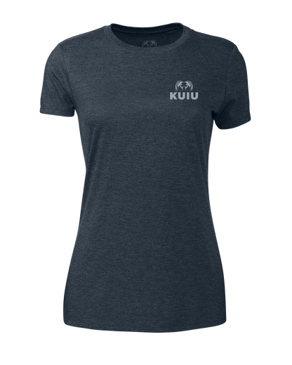 KUIU Women’s Topo Shield T-Shirt | Midnight Navy
