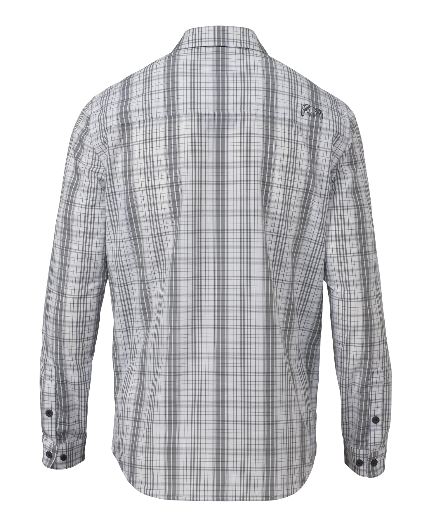Borrego LS Shirt | Granite Plaid