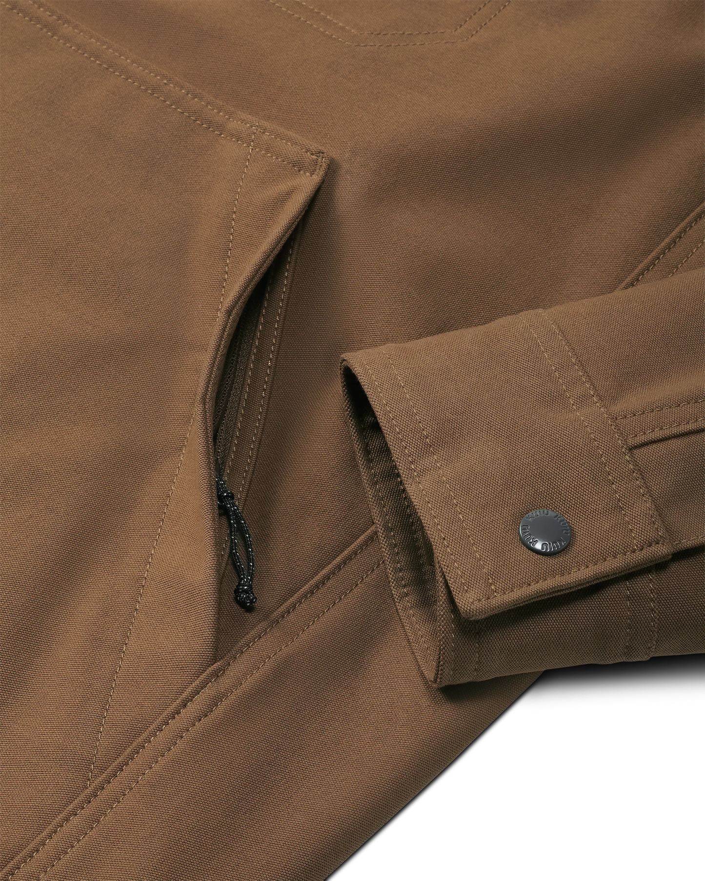 Brawley Hooded Fleece Jacket | Saddle