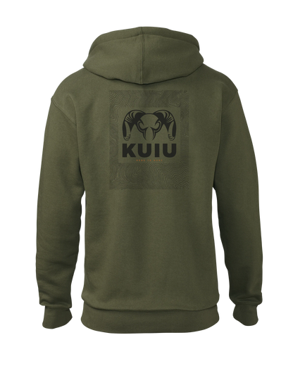KUIU Topo Back Logo Hoodie | Army